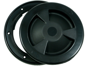 Luk inspekcyjny okrągły duży biały 200 mm I43928