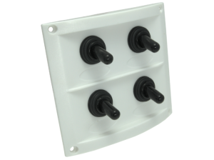 Rozdzielnia elektryczna wodoodporna , 4 przełączniki 1568