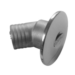 Wlew paliwa “Diesel” kątowy ze stali nierdzewnej 38mm 0303002