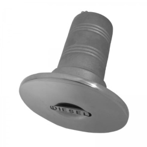 Wlew paliwa “Diesel” prosty ze stali nierdzewnej 38mm    0303001