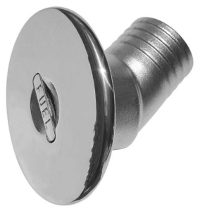 Wlew paliwa kątowy ze stali nierdzewnej 38mm    0303010