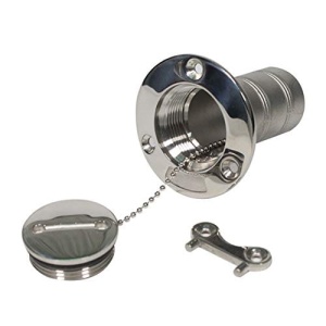 Wlew paliwa prosty ze stali nierdzewnej 38mm 0303012