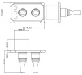 Podwójny joystick sterujący 8940 Side-Power ( Dual joystick panel )