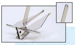 Kotwica DANFORTH ze stali nierdzewnej