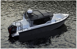 Łódż aluminiowa UMS 700 HT