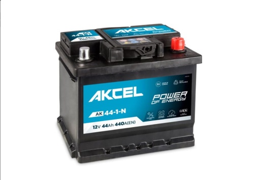 Akumulator Akcel 12V 44Ah 440A P+
