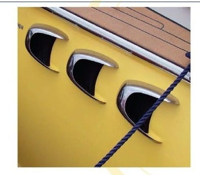 Wentylator nawiewny ze stali nierdzewnej Vetus TYP100 Typhoon