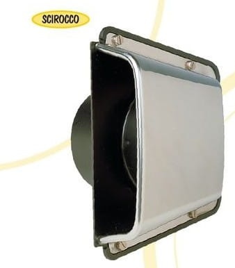 Wentylator pokrywowy ze stali nierdzewnej Scirocco Vetus