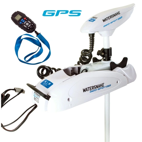 Silnik elektryczny dziobowy WS biały GEOSPOT 65LB, 66" (167cm) ,kompletny zestaw