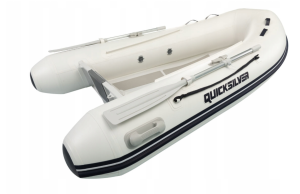 Ponton QUICKSILVER 270 ALU RIB ULTRA LIGHT  (PVC,sztywna podłoga ,biały) 