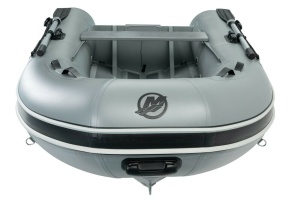 Ponton QUICKSILVER 270 ALU RIB ULTRA LIGHT ( (PVC,sztywna podłoga ,jasnoszary) 
