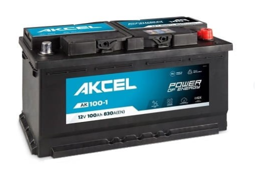 Akumulator AKCEL 100Ah 900A (EN) 12V