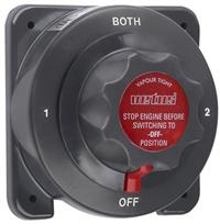 Obrotowy przełącznik wybierakowy akumulatorów Vetus ACCUSCH