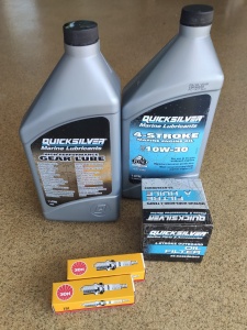 Pakiet (oleje + świece) do silnika Mercury/Mariner F15 (1998-..)