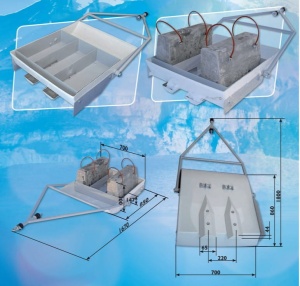 Wyciskacz do śladów pod narty biegowe - do zakładania tras