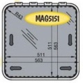 POKRYWA WYJŚCIA EWAKUACYJNEGO MAGNUS5151 VETUS