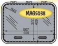 POKRYWA WYJŚCIA POKŁADOWEGO MAGNUS5038 VETUS