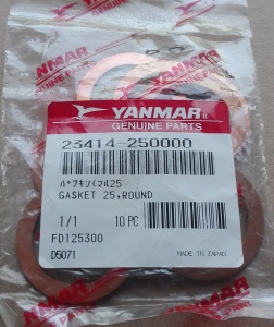 YANMAR USZCZELKA POD ANODĘ BLOKU 23414-250000