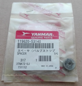 YANMAR PODKŁADKA DYSTANSUJĄCA WTRYSKIWACZ 119620-53140