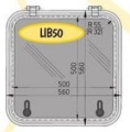 POKRYWA WYJŚCIA EWAKUACYJNEGO LIBERO50 VETUS LIBERO 5032