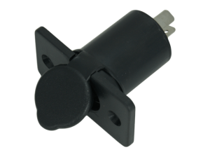 Gniazdo zapalniczki uniwersalne, wpuszczane, czarne 12 V G630525