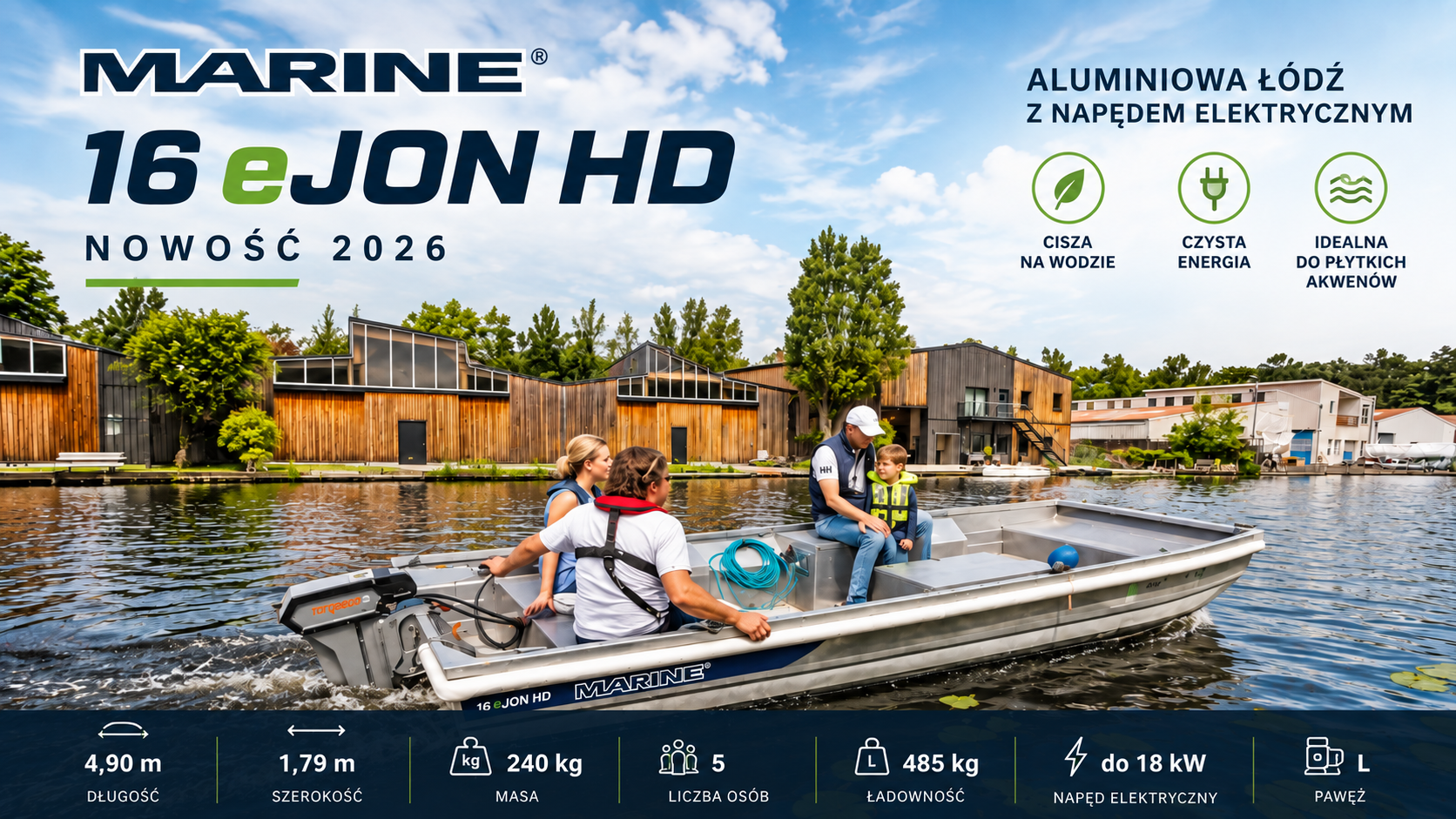 NOWOŚĆ 2026 – Marine 16 eJON HD Silver dostępna w sklep-marinelab.pl